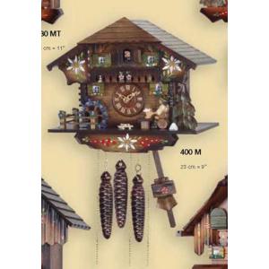 ドイツ森の時計 クォーツ式山小屋鳩時計 木こりの休憩492QMT : 鳩時計