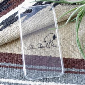 スヌーピー iPhoneSE（第2・第3世代）ケース SNOOPY CAMPFIRE