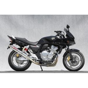 マフラー ヤマモトレーシング SPEC-A チタン4-1 UP カーボン CB400SF