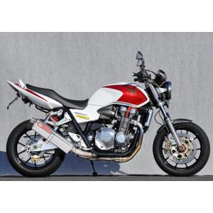 プリティー製 CBX400F ガニマタ ブレット管 メッキ 4-2-1 マフラー