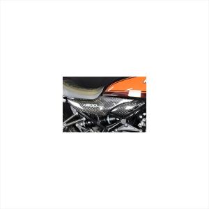カワサキ（Kawasaki） 37パイ 37mm セパハン 銀 角度調節式HIGH