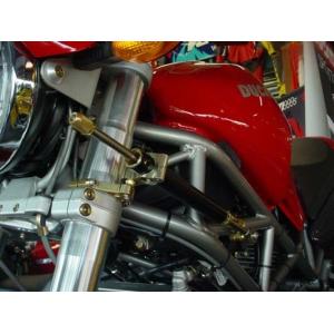 バイク HYPERPRO ハイパープロ ステダンステーSET 140mm DUCATI MONSTER 400 600 750 900 93-02 22119008 取寄品 セール｜hatoya-parts-nb