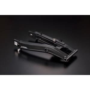 バイク  OVER スイングアーム Type7 BLK YZF-R25 52-35-07B 取寄品｜hatoya-parts-nb