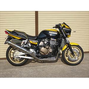 バイク マフラー ZEEX フルEX ポリッシュチタン/φ110 ZRX1200R/S