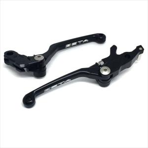 バイクパーツ ハンドル ジータ PIVOTストリートレバーセット BK F5619