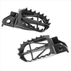 バイク ステップ ディーアールシー DRC クロモリ ワイドフットペグ