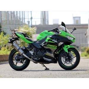 ninja400 WR'S ステンレス製マフラー Ninja400（ニンジャ）18年 ラウンドタイプスリップオンマフラー