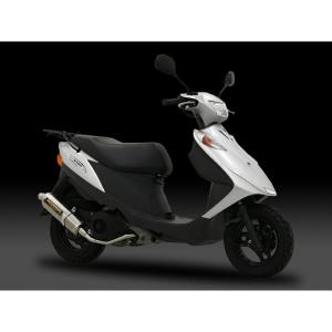 ヨシムラ アドレスV125/G用 Tri-Ovalサイクロンマフラー(ST) 110-103 