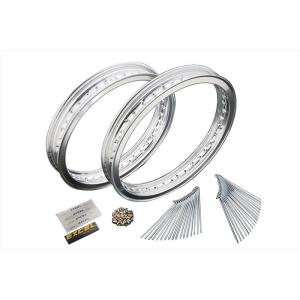 EXCEL RIM エキセルリム SR400 17インチキット タイプ：ロゴなし