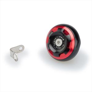 バイク 冷却系 プーチ オイルキャップ TRACK レッド M27×ピッチ3.0mm 20341R 取寄品｜hatoya-parts-nb