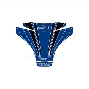 バイク 外装 タンクパッド DARK BLU/NAVY GSX-S1000GT 22-23 MT-TS039DBK