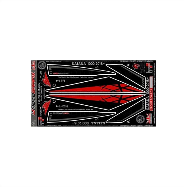 MOTO GRAFIX(モトグラフィックス) FRONT BODY PAD MT-NS026SLH ...
