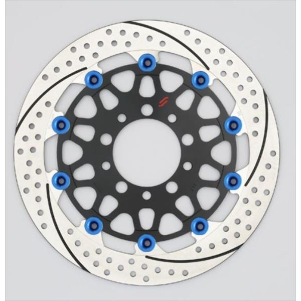 バイク  プレミアムR 5.5mm/左 φ320 VTR1000SP-1 EM128WL-BL 取寄...