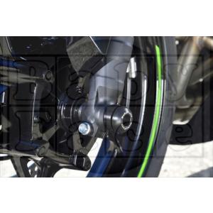 バイク BABYFACE ベビーフェイス フロントアクスルプロテクター Ninja ZX-25R 2...