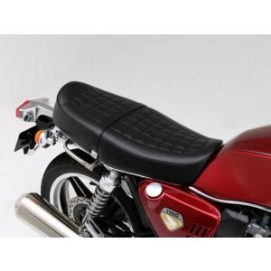 CBR250F(MC14) タックロール【黒】シートカバー 純正シート 対応