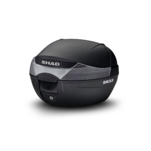 SHAD(シャッド) バイク トップケース リアボックス SH29 無塗装