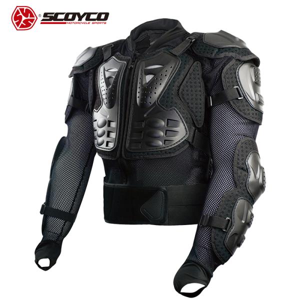 訳あり バイクジャケット SCOYCO スコイコ TITAN ボディアーマージャケット AM02-2...