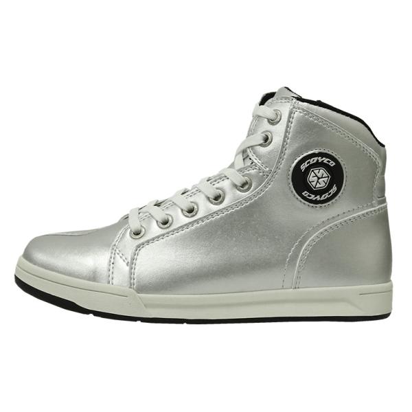 バイク ライディングシューズ スニーカー スコイコ SCOYCO MT016-2 SILVER シル...