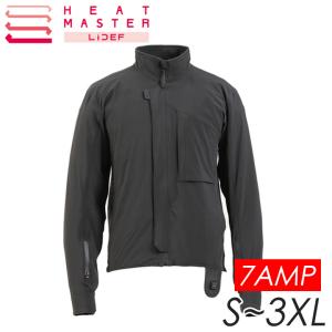 ヒートマスター　3.5Aヒートインナージャケット M ブラック 10秒発熱 Heat Master 12Vヒートインナージャケット スポーツタイプ 3.5