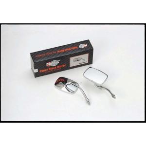 バイクパーツ ハンドル エヌティービー NTB ミラー スクエア ハーレー専用 MRD-244NL