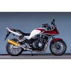 プリティー製 CB400 FOUR NC36 極 タイプ1 4-2-1 マフラー : エーシー