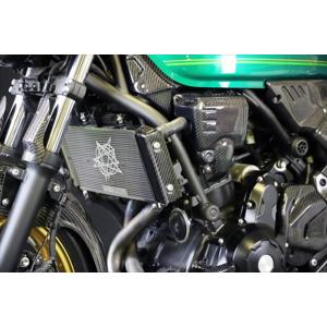 バイク 冷却系 ラジエターカバー L側のみ TC Z650RS 22- K65054-L 取寄品｜hatoya-parts