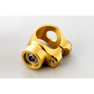 バイク HYPERPRO ハイパープロ ボディークランプ 24.6mm TYPE3 GLD ピロボール:M6穴 22162246 取寄品 セール｜hatoya-parts