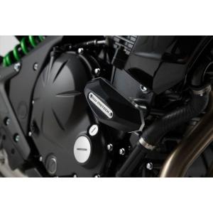 外装 エスダブリューモーテック SWモーテック フレームスライダーセットBLK ER-6N 12 STP0859010900/B 取寄品｜hatoya-parts