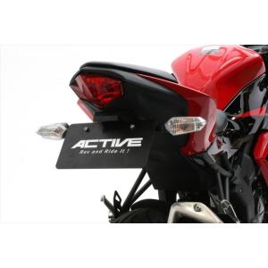 外装 アクティブ アクティブ フェンダーレスKIT LEDナンバートウツキ BLK NINJA250...