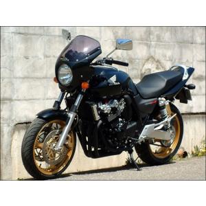 バイク 外装 シックデザイン ロードコメット P・プリズム・BK スモーク CB400SF 04-0...