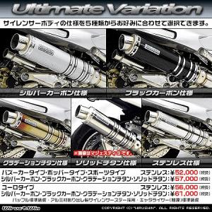 バイク マフラー ウイルズウィン WirusWin アルティメットマフラー スポーツ チタン MAXAM(SG21J) 152-28-65 取寄品 セール｜hatoya-parts