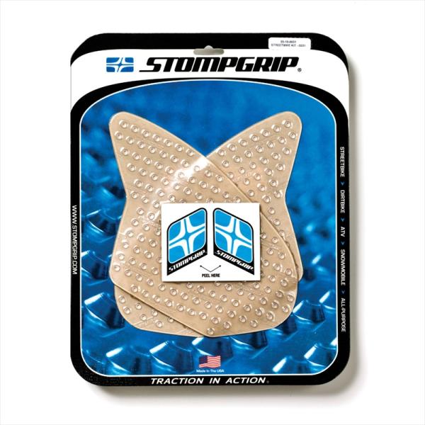 STOMPGRIP(ストンプグリップ) トラクションパッドタンクキット クリア 55-10-0031...