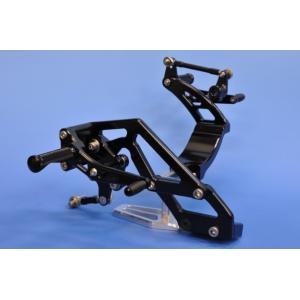 バイク ステップ ウッドストック ウッドストック ミッドステップキット 1POS BLK SPORTSTER 04-13 WMS-HD02-BB 取寄品 セール｜hatoya-parts