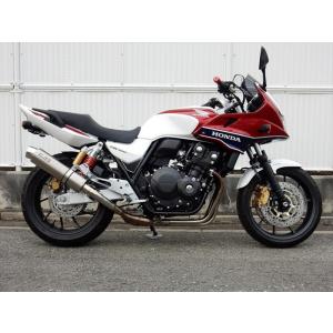 マフラー ダブルアールズ WR`S S O ラウンドソリッドチタンサイレンサー CB400SF SB 08-17(EBL-NC42) BT1455JM 取寄品｜hatoya-parts