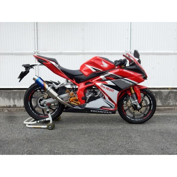マフラー ダブルアールズ WR`S フルEX ラウンド焼き色チタンサイレンサー CBR250RR 1...