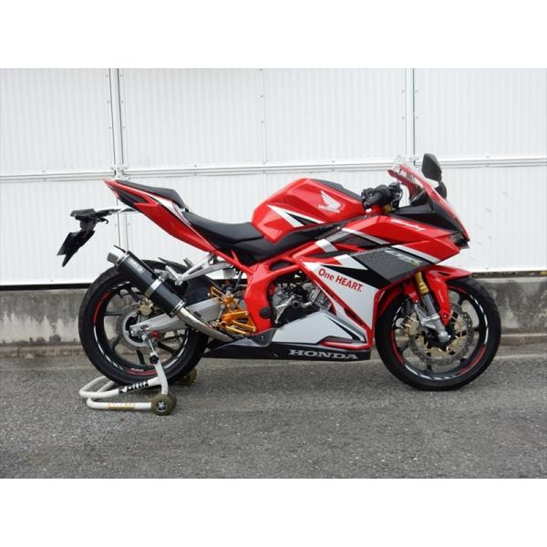 マフラー ダブルアールズ WR`S フルEX ラウンドカーボンサイレンサー CBR250RR 17-...