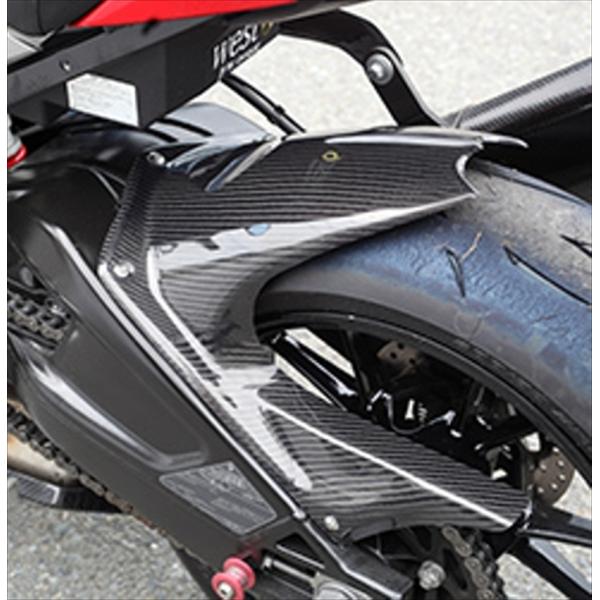 バイクパーツ 外装 モトベローチェ リアフェンダー 平織カーボン D01-S100S4-500C