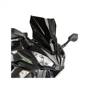 外装 プーチ プーチ レーシングスクリーン ブラック NINJA650 17- 9711N 取寄品｜hatoya-parts