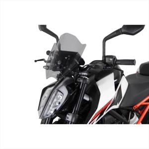 バイク 外装 エムアールエー MRA スクリーン スポーツ スモーク DUKE 390 200 125 17-20 4025066164615 取寄品 セール｜hatoya-parts