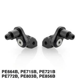 バイク ステップ リゾマ リゾマ adjustable peg adapters Rider (B)ブラック PE772B 取寄品 セール｜hatoya-parts