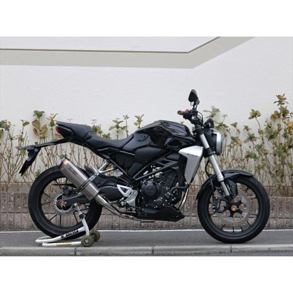 マフラー ダブルアールズ WR`S フルEX SS-OVAL ソリッドタイプ CB250R 18-(...