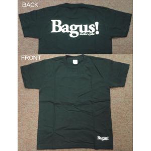 バイク BAGUS!MOTORCYCLE バグース オリジナルTシャツ BLK ＃XXL BG-W001K-XXL 取寄品 セール｜hatoya-parts