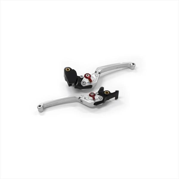 BIKERS(バイカーズ) レバーセット 可倒式 フラットタイプ シルバー K0524-SLV ZX...
