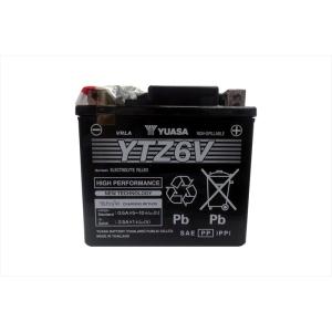 バイク用バッテリー YTZ6V・液入・初期補充電済 GSユアサ（YUASA） 長