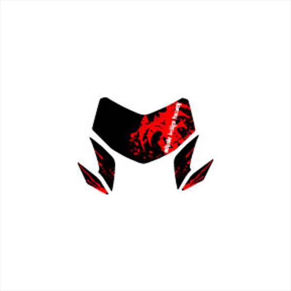 バイクパーツ アクセサリー エムディーエフ ブラッディライトカウルRD MCRFM-C-RD-LC