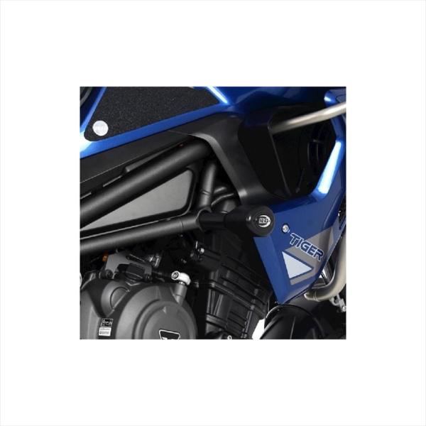 バイクパーツ 外装 アールアンドジー エアロクラッシュプロテクター WHT RG-CP0545BL