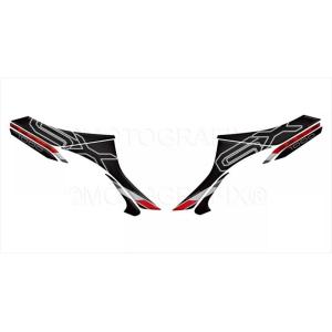 バイクパーツ アクセサリー モトグラフィックス REAR BODY PAD GSX-S1000GX ...