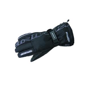 バイク コミネ GK-132 レインオーバーグローブ BLK SLV ＃XL KOMINE 06-132 取寄品