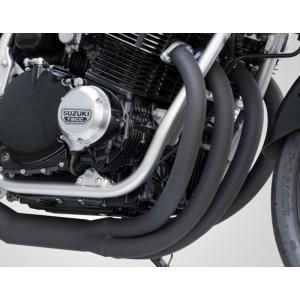 スズキ　ＧＳＸ1100　カタナ　ミッドナイト　モナカ　マフラー　手曲げ　フルエキ　集合管　ミスティ　札幌発 NITRO RACING（ナイトロレーシング） 4in1 手曲げチタンEXマフラー