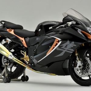 マフラー ケイファクトリー K-FACTORY 2本出しヘキサゴンサイレンサー フルEX HAYABUSA 21- 268KOPAC1M0000 取寄品｜hatoya-parts